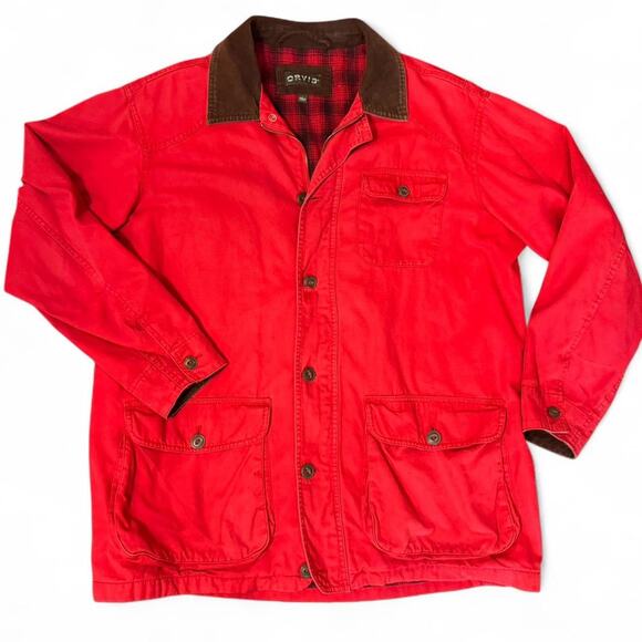 Orvis Other - Vintage red orvis barn jacket